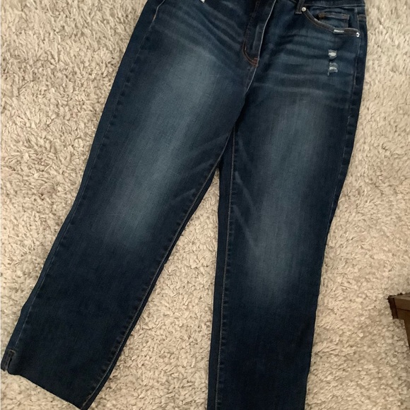 🍁3/$15🍁NWT Time and Tru cropped jeans - Picture 6 of 6